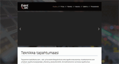 Desktop Screenshot of eventtec.fi