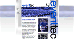 Desktop Screenshot of eventtec.de